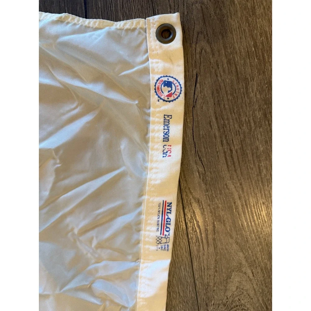 Vintage Philadelphia Phillies MLB Flag Emerson USA‎ Nylon 3x5 Banner White